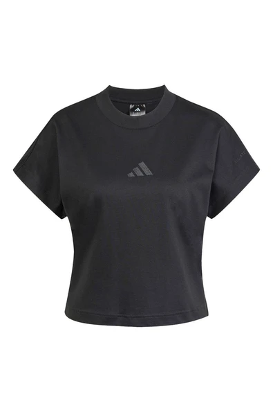 adidas Kadın Siyah T-shirt W ALL SZN TEE JJ1235 - 2