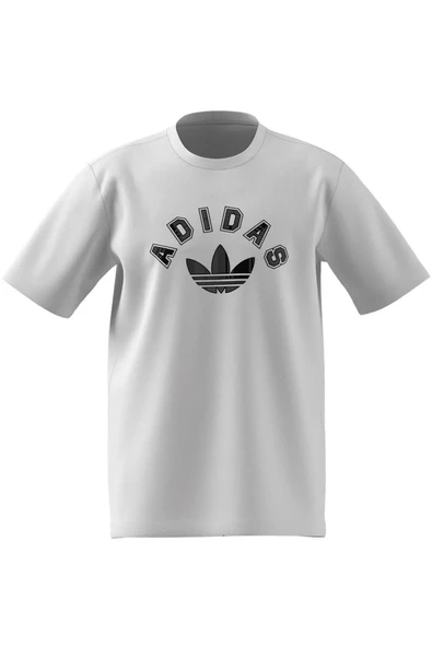 adidas Erkek  Beyaz  T-shirt GRAPHIC REG SS JV7752 - 7