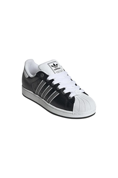 adidas Erkek  Siyah  Sneaker SUPERSTAR II JQ3209 - Resim 6