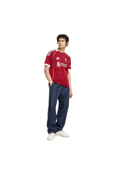 adidas Erkek  Kırmızı  Forma LFC H JSY (Liverpool) JV6423 - Resim 5