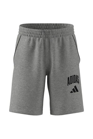 adidas Unisex Çocuk  Gri  Şort J CLGT FT SHO JW2380 - Resim 9