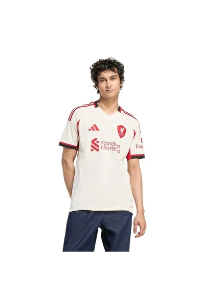 adidas Erkek  Beyaz  Forma LFC A JSY (Liverpool) JV6487 - 2