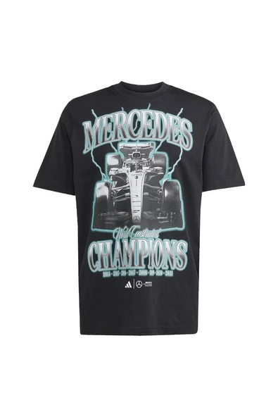 adidas Erkek  Siyah  T-shirt MER GFXT G2B M KH1080