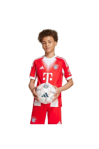 adidas Unisex Çocuk Forma FCB H JSY Y (Bayern Munich) JN8525 - 3