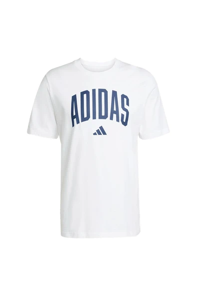adidas Erkek  Beyaz  T-shirt M COLLEGIATE T JM6416 ürün görseli 1