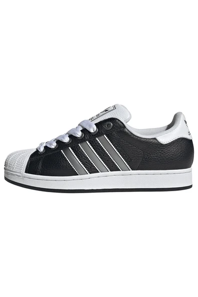 adidas Erkek  Siyah  Sneaker SUPERSTAR II JQ3209 - Resim 11