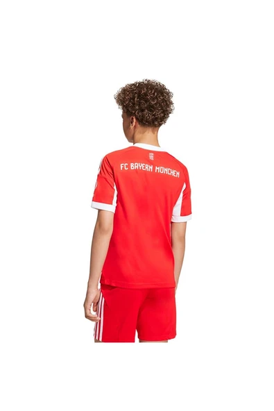 adidas Unisex Çocuk  Forma FCB H JSY Y (Bayern Munich) JN8525 - 4