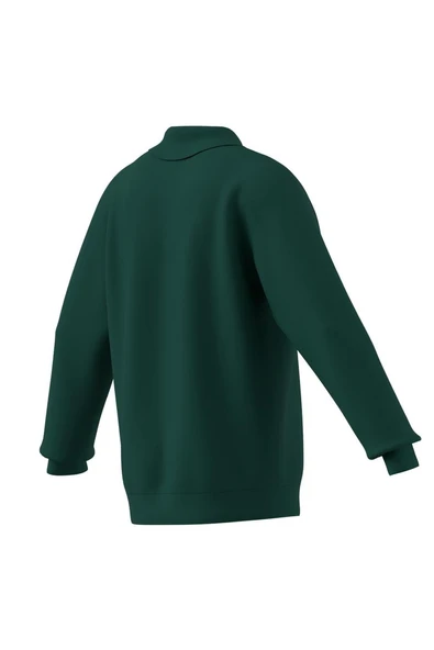 adidas Erkek  Yeşil  Sweatshirt GRAPHIC HALF Z JX8171 - 12