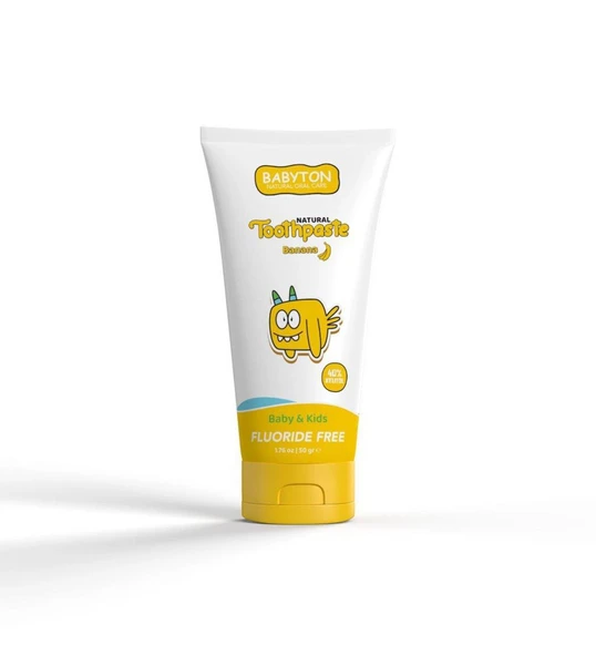 Babyton Organik Doğal Muz Aromalı Diş Macunu 50 gr - 2