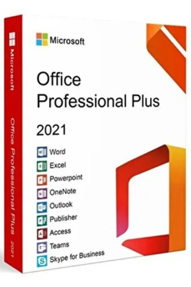 MICROSOFT  Office 2021 Pro Plus Lisans - Süresiz kullanım ofis 2021 -windows 10 ve 11 için ürün görseli 1