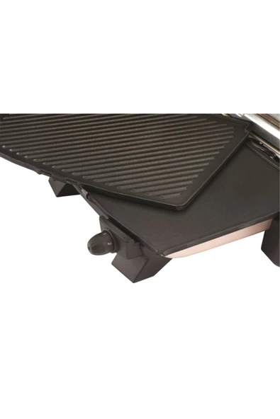 GC191E Toast Expert Elektrikli Izgara ve Tost Makinesi Gri - Resim 6