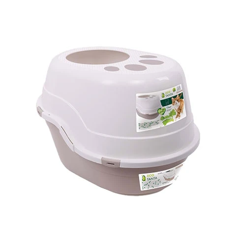 M-Pets Eco Tanta Kapalı Kedi Tuvaleti Kum Beji 63x49x42 Cm ürün görseli