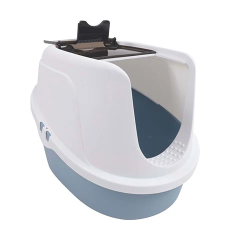 M-Pets Eco Tima Kapalı Kedi Tuvaleti Mavi 40x38x53 Cm ürün görseli