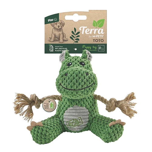 M-Pets Terra Eco Toto Yavru Köpek Oyuncağı 17 Cm ürün görseli