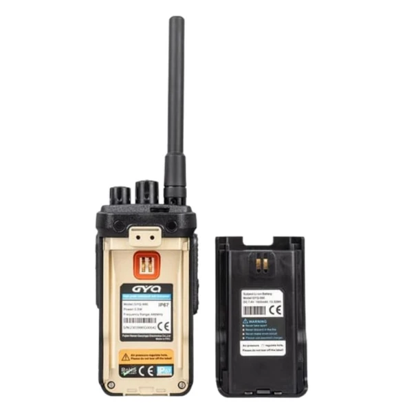 El Telsizi - PMR - 15 Km Mesafeli - GYQ-Q75 - Resim 3