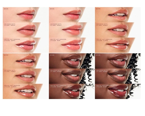 Rare Beauty Positive Light Luminizing Lip Gloss - Aydınlatıcı Dudak Parlatıcısı 3.3 ml - Spark - 4