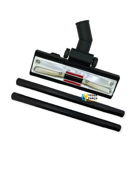 Fantom Uyumlu Universal WD 1800 Süpürge Metal Tabanlı Emici Başlığı Plastik Borusu - 1