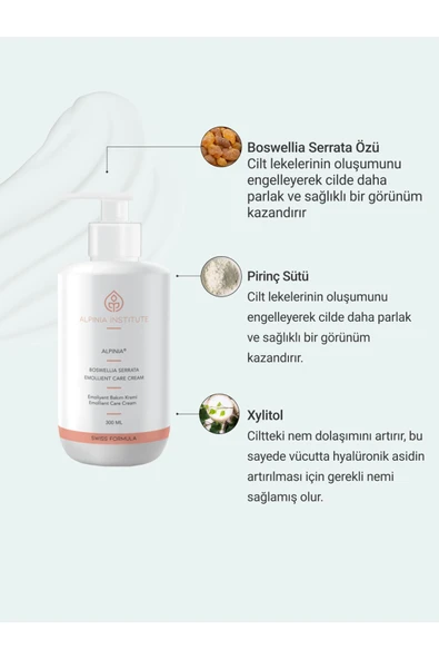 Emoliyent Hassas ve Kuruyan Ciltler İçin Egzama, Kaşıntı Kremi 300ml - 3