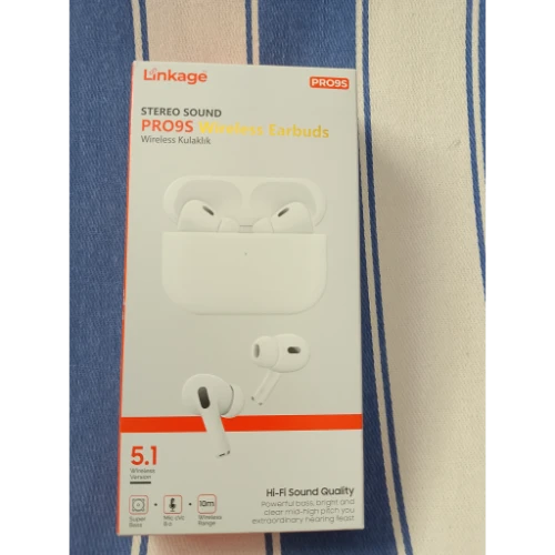 Pro9s kulaklık 5.1 versiyon Ios Android Uyumlu Dokunmatik Bluetooth Kulaklık 8d Stereo Hd Ses ürün görseli 1