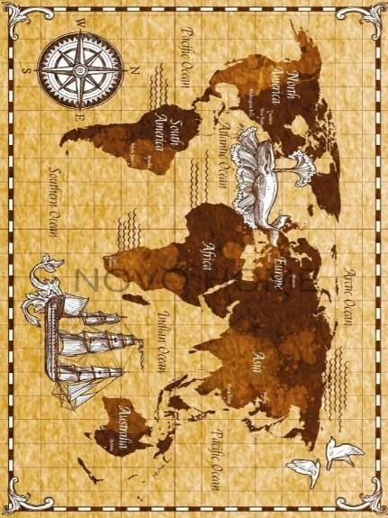 Novo Home Özel Ölçü Halı Agat Koleksiyonu NVH1512 Kahverengi Açık Kahve 80 x 150 cm