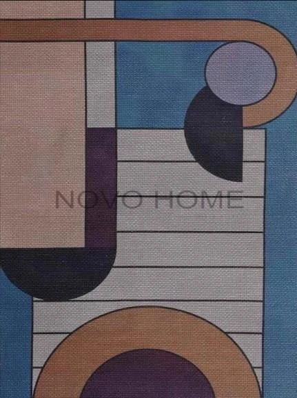 Novo Home Özel Ölçü Halı Roma Koleksiyonu NVH1664 Kahverengi Koyu Kahve 125 x 200 cm