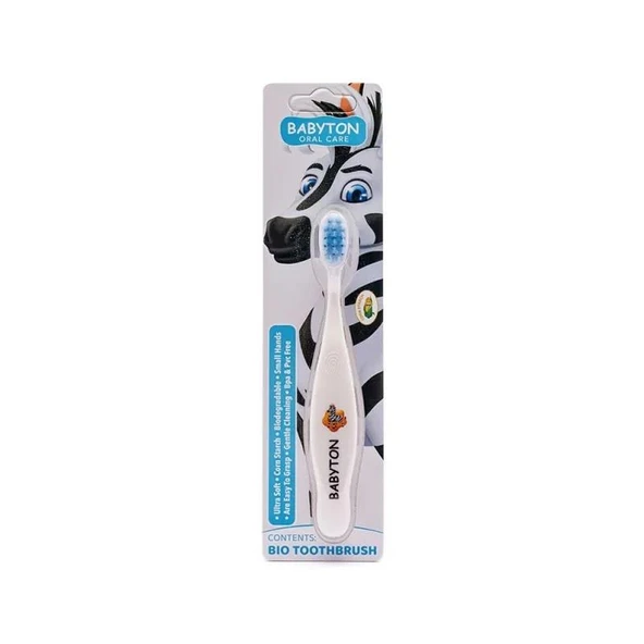 Babyton Bio Toothbrush - Zebra