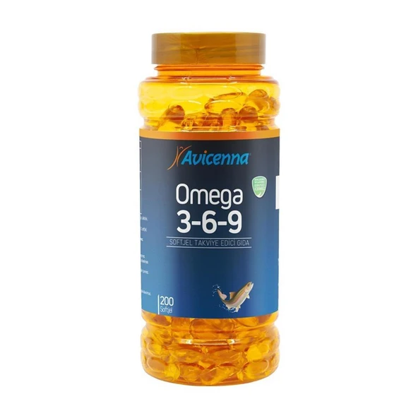 Avicenna Omecap Omega 3-6-9 200 Soft Jel