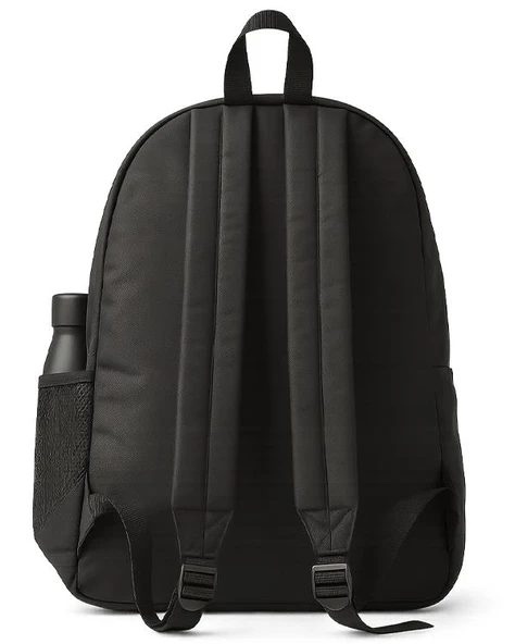 Tebag İki Gözlü Sırt Çantası Siyah - Resim 3