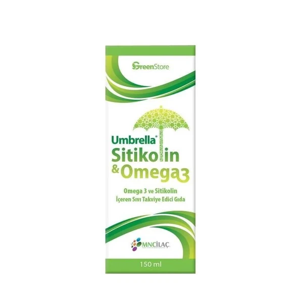 Green Store Umbrella Sitikolin Omega3 150 ml