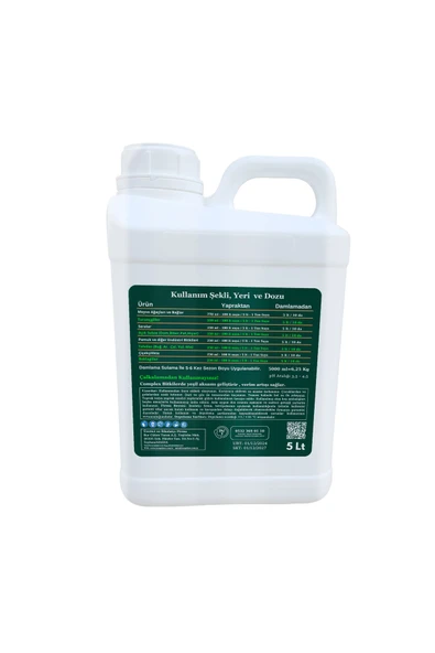 Bor Gübre Erik İçin Gübre (Complex-5lt ve Bor-8 5lt) Organik Sıvı Gübre Ürün Sayısı-Kalite ve Verim Artar. - 3