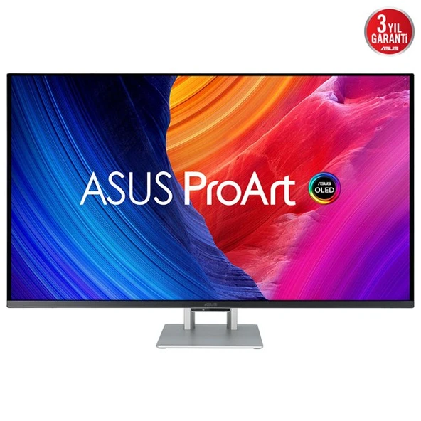 ASUS 31.5" OLED PROART PA32UCDM 0.1MS 240HZ HDMI-DP TYPEC GRAFİK TASARIM MONİTÖRÜ 3840X2160 - Resim 2