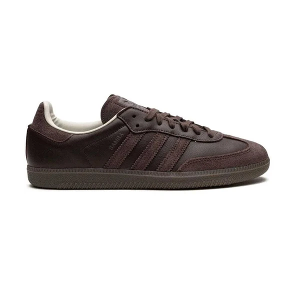 Adidas Samba Brown/Off White - Resim 5