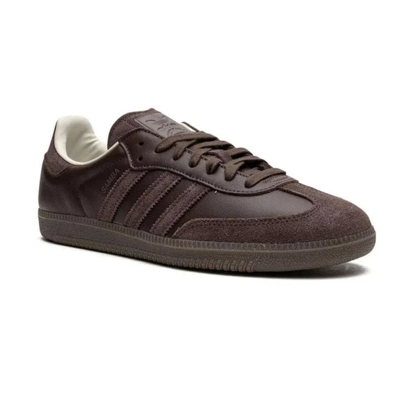 Adidas Samba Brown/Off White - Resim 2