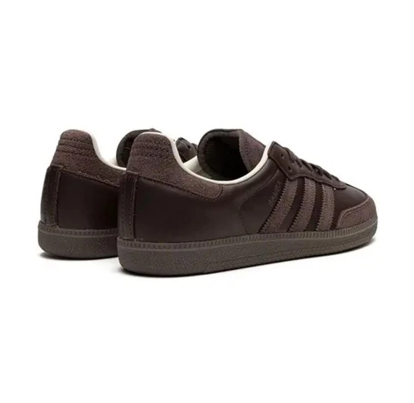 Adidas Samba Brown/Off White - Resim 4