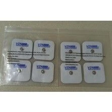 Medikaltec - Tens Cihaz Çıt Çıtlı Yedek  - Medikaltec - Tens Cihaz Çıt Çıtlı Yedek Elektrot 5x5 Tens Pedi 4 Lü ( 2 Paket ) ürün görseli