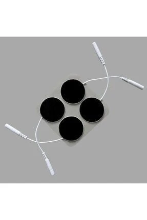 Medikaltec Yuvarlak SoketliElektrot 3.2x - Medikaltec Yuvarlak SoketliElektrot 3.2x3.2 cm Ems Tens Cihazı Pin Girişli 2 Paket 8 Adet ürün görseli