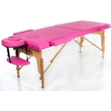 Medikaltec Classic 2 Pembe Renk Katlanab - Medikaltec Classic 2 Pembe Renk Katlanabilir Masaj Masası - Resim 3