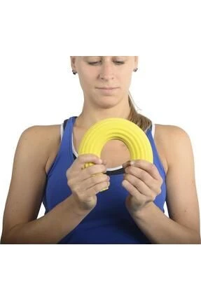 Medikaltec Fizyomalzemeleri Bilek Egzers - Medikaltec Fizyomalzemeleri Bilek Egzersizi Sarı Renk (HAFİF) Flexbar, El, Parmak, Bilek Ve Kol Güçlendirme Bar - Resim 2