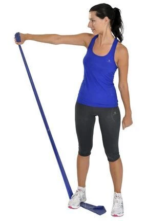 Medikaltec Pilates & Yoga EgzersizBandı  - Medikaltec Pilates & Yoga EgzersizBandı , Theraband Mavi Renk(güçlü) 1.5 Mt - 2