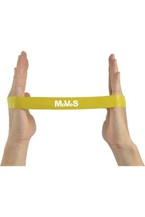 Medikaltec Güçlendirme Pilates Direnç Lo - Medikaltec Güçlendirme Pilates Direnç Loop Band Seti 4 Adet2,5x30 cm Kas Germe - Resim 3