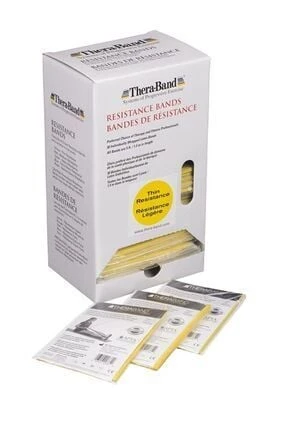 Medikaltec Metre Sarı Orijinal Paketli E - Medikaltec Metre Sarı Orijinal Paketli Egzersiz Pilates Bandı,sarı Direnç LastiğiThera Band 1,5 ürün görseli