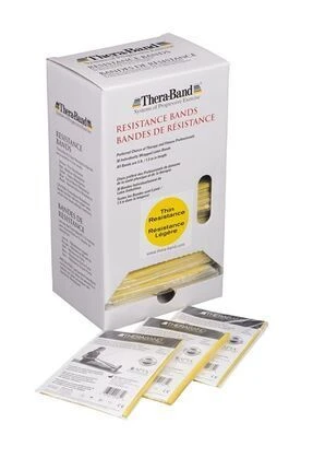 Medikaltec Metre Sarı Orijinal Paketli E - Medikaltec Metre Sarı Orijinal Paketli Egzersiz Pilates Bandı,sarı Direnç LastiğiThera Band 1,5 - Resim 2