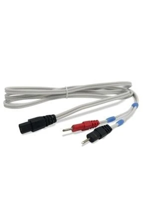 Medikaltec Fitness Tens Cihazı Kablosu D - Medikaltec Fitness Tens Cihazı Kablosu Düz Giriş Soket Uçlu (1 Adet) BeyazKas Geliştirici ürün görseli