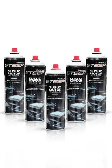 STEEP Susuz Motor Temizleyici & Parlatıcı Sprey 5 Adet 500 Ml - 2
