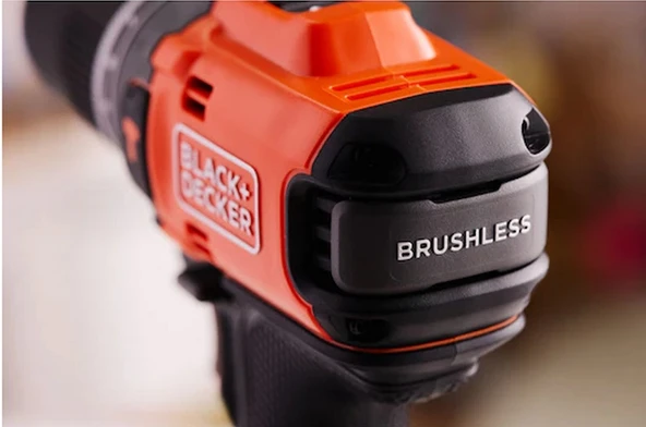 Black&Decker BLD683D1XK-QW 18v Powerconnect Akülü Darbeli Matkap (fırçasız, 1x 2,0ah Akü, 1a Şarj Cihazı Ve Kit Kutusu İle) - 8