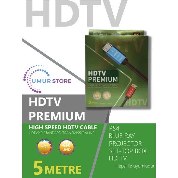 4K 5m HDMI Kablo