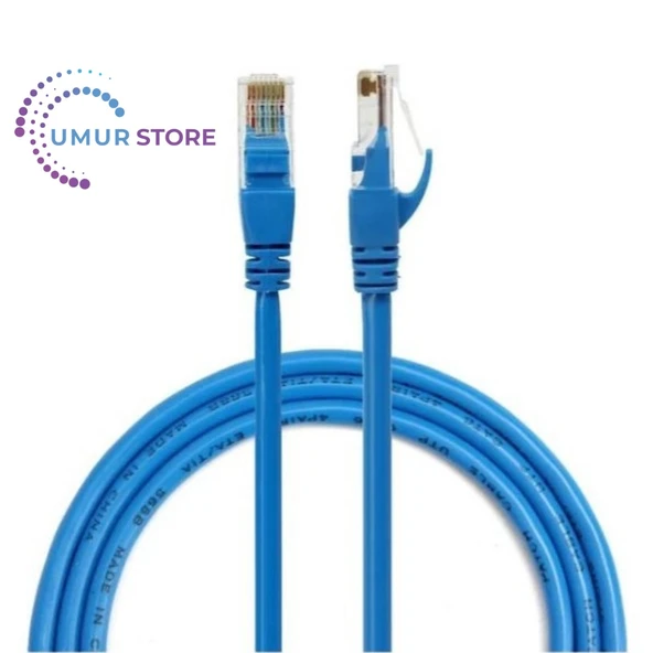 Cat6 Ethernet Kablosu Modem Internet Lan RJ45 Patch 15 Metre ürün görseli 1