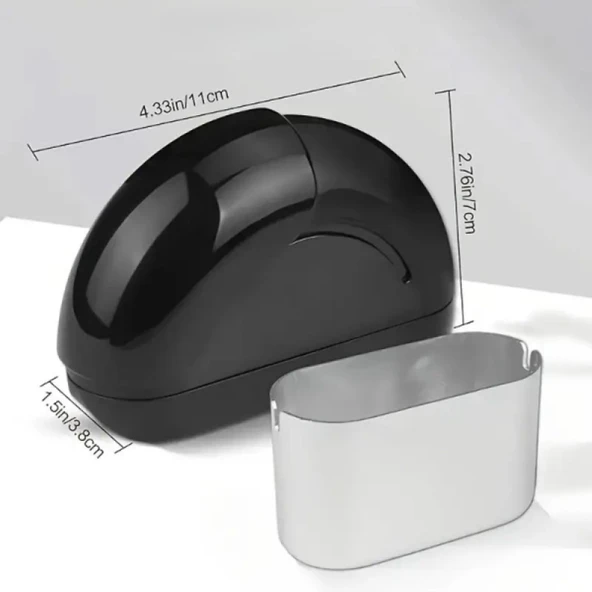 ARAÇ İÇİ OTOMATİK KAPAKLI KÜLLÜK (CAM YANI KONSOL ÜSTÜ ) - Resim 3