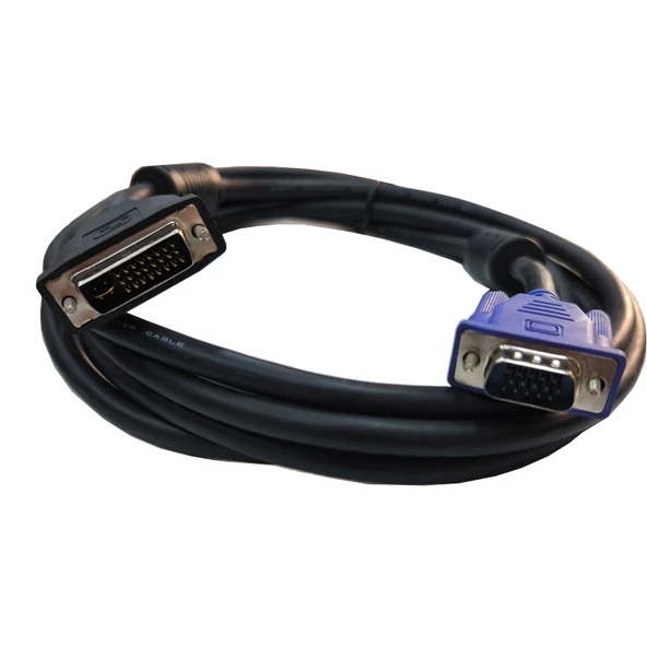 Dvı to Vga çevirici kablo 19 pin vga  to 24+5 dvı çevirici kablo 3m ürün görseli