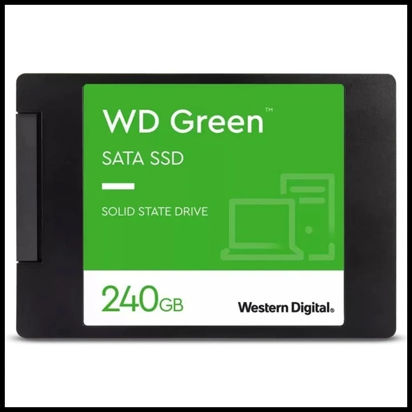 Wd Green, Wds240g3g0a, 240gb, 545/465, 3d Nand, 2,5" Sata, Ssd - 1
